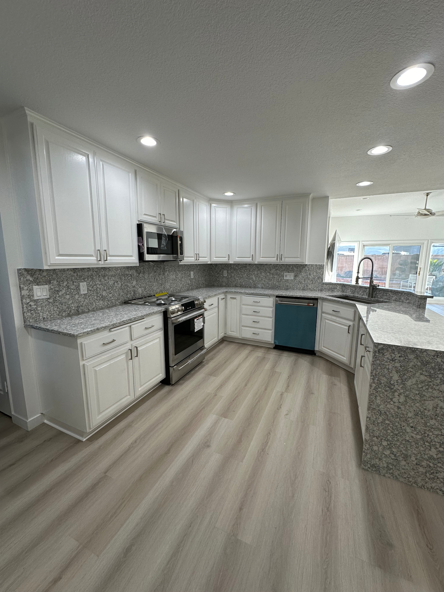 Modern remodeled kitchen